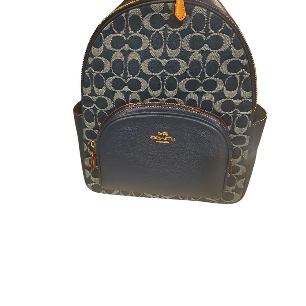Coach Blue Spring 2025 Denim with Dust Bag - Retail $450 - NWT - SOLD OUT - Picture 2 of 14